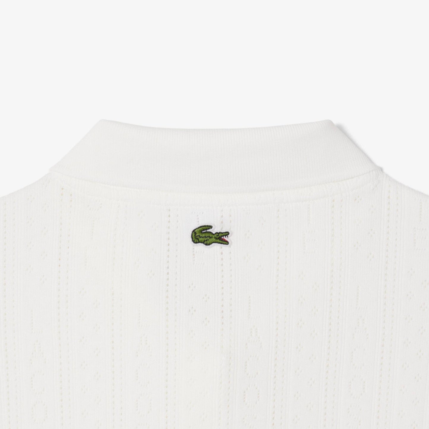 Slim Fit Pointelle Branded L.12.D Polo Shirt