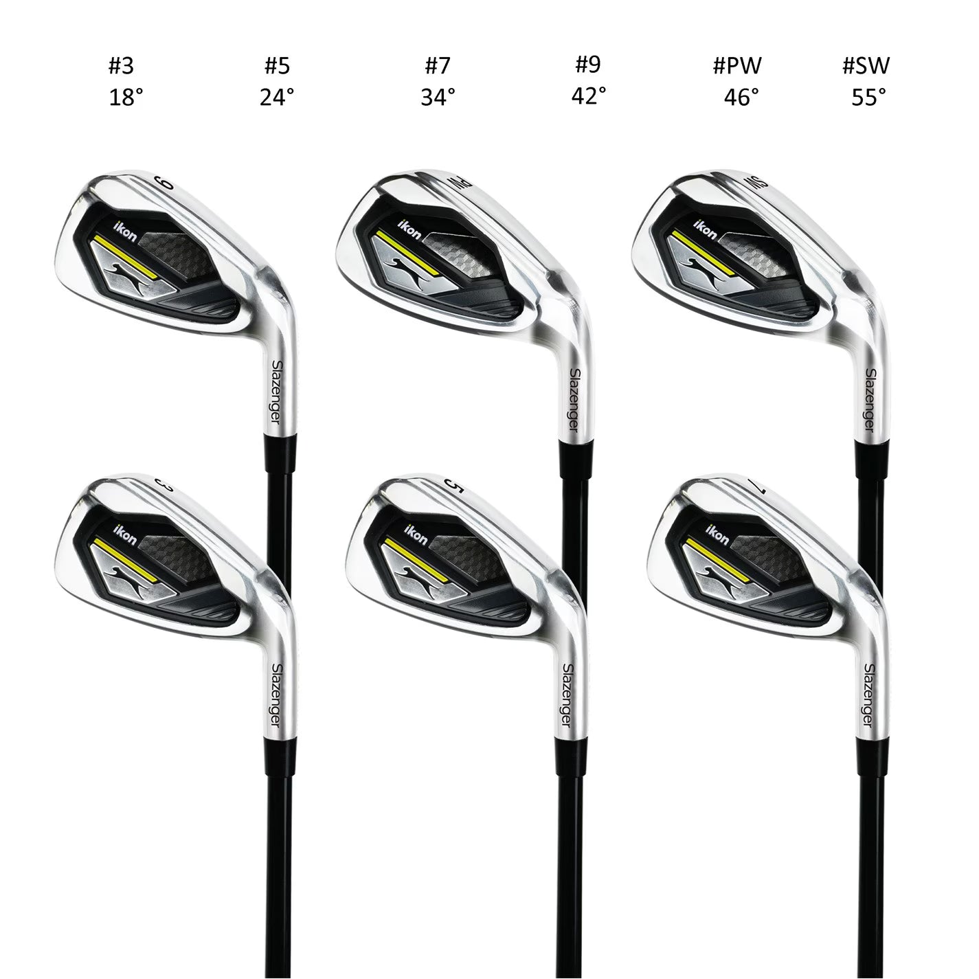 Slazenger IKON Golf Irons Graphite Shaft Club Mens