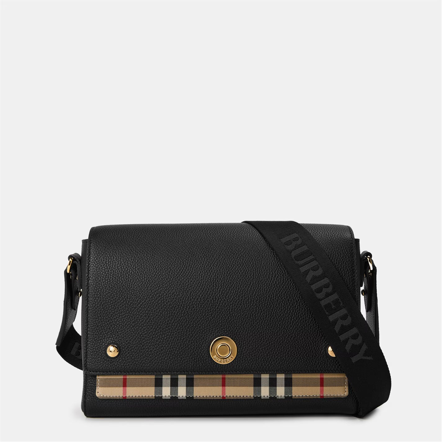 Women's Check Cotton Top Handle Note Bag
