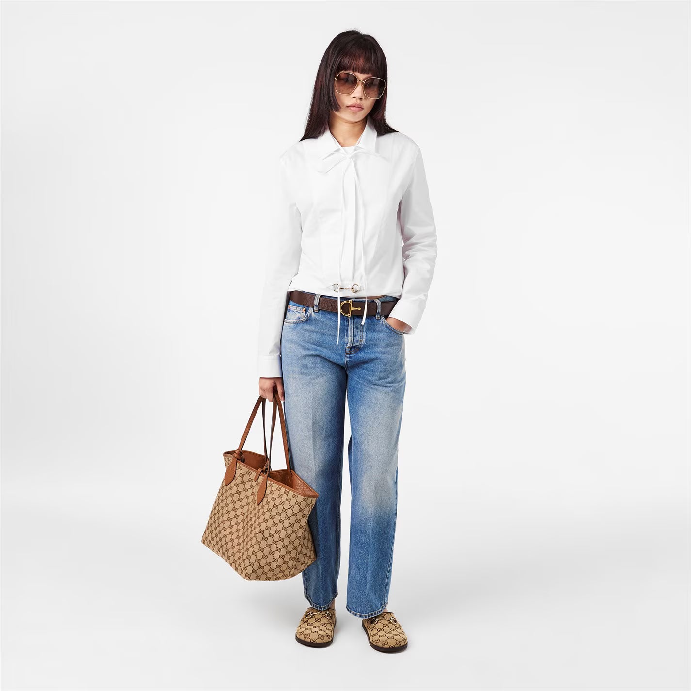 GUCCI Women's Leather Belt