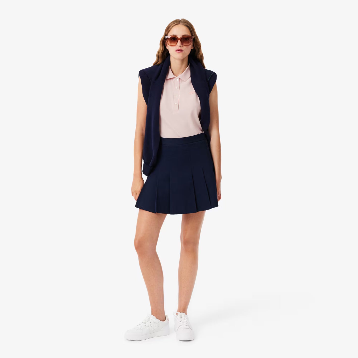 Slim Fit L.12.D Sleeveless Stretch Polo Shirt