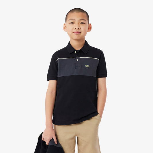 Colorblock Petit Piqué Polo Shirt