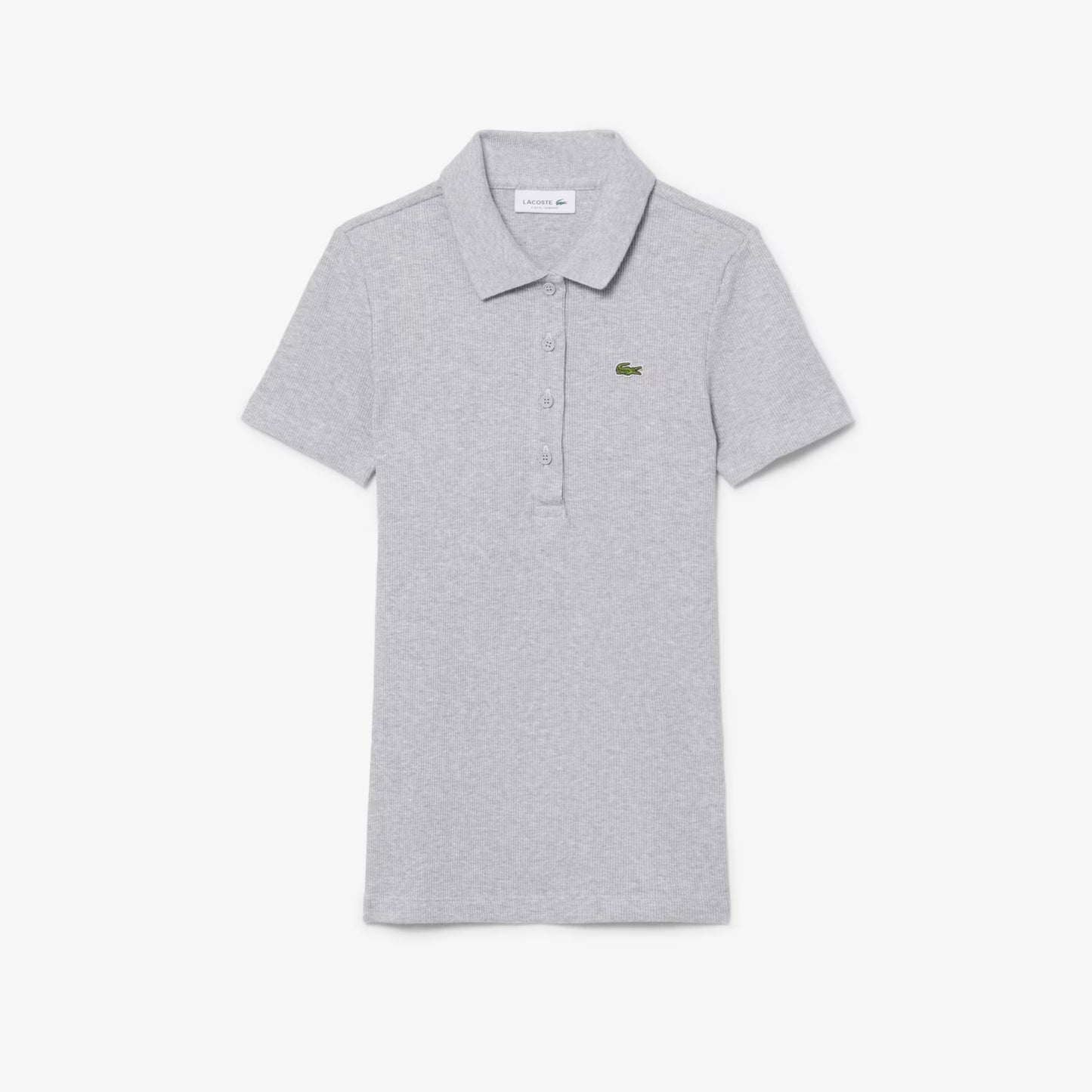 Slim Fit L.12.D Ribbed Cotton Polo Shirt