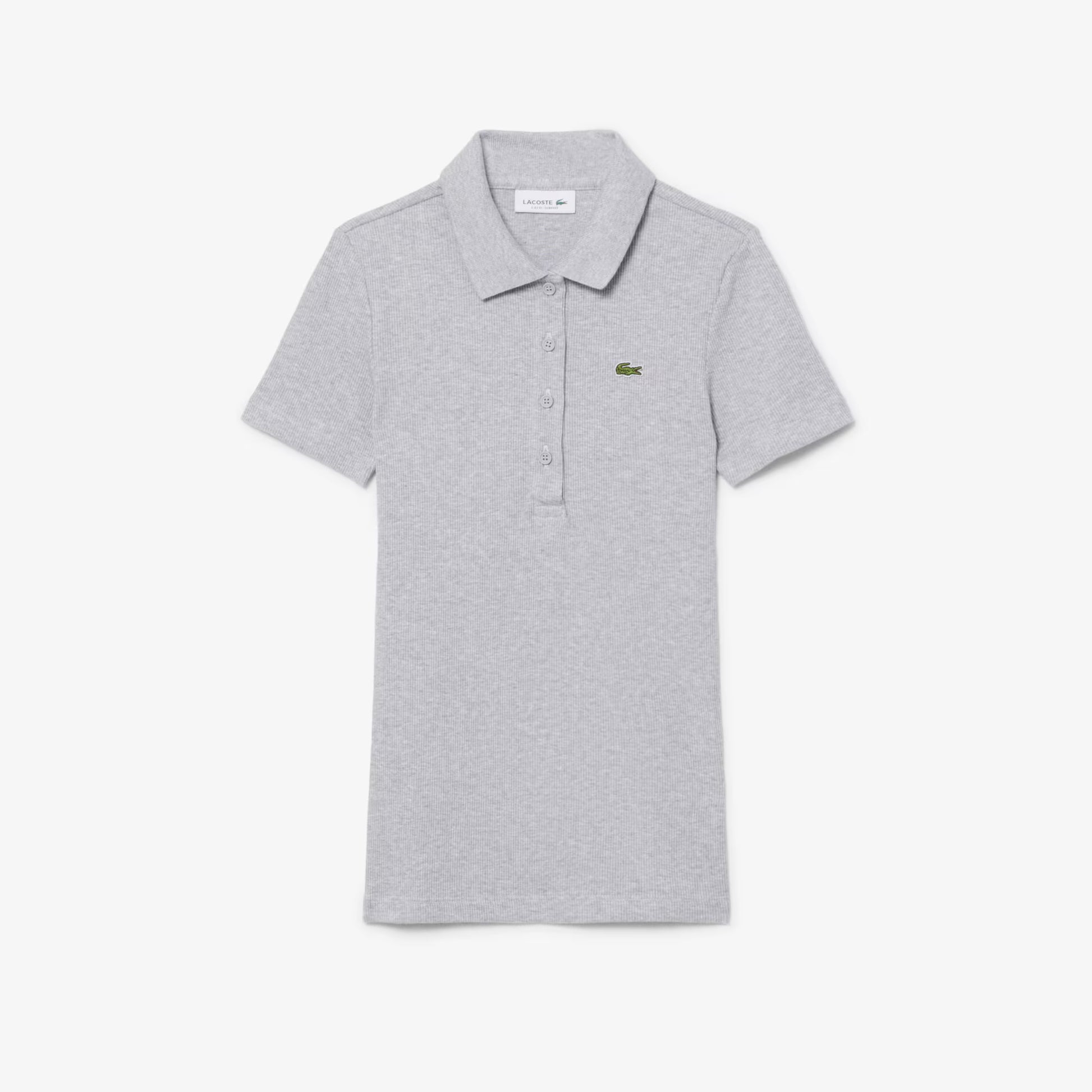Slim Fit L.12.D Ribbed Cotton Polo Shirt