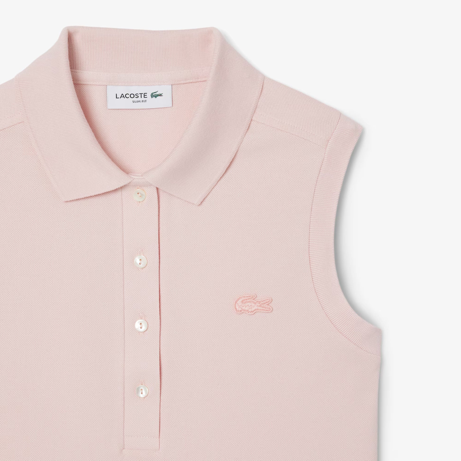 Slim Fit L.12.D Sleeveless Stretch Polo Shirt