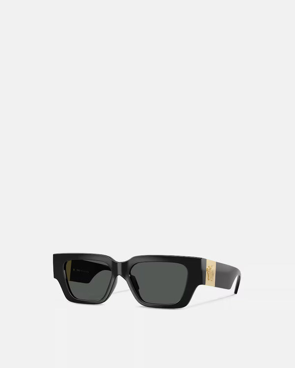 Medusa Plaque Sunglasses