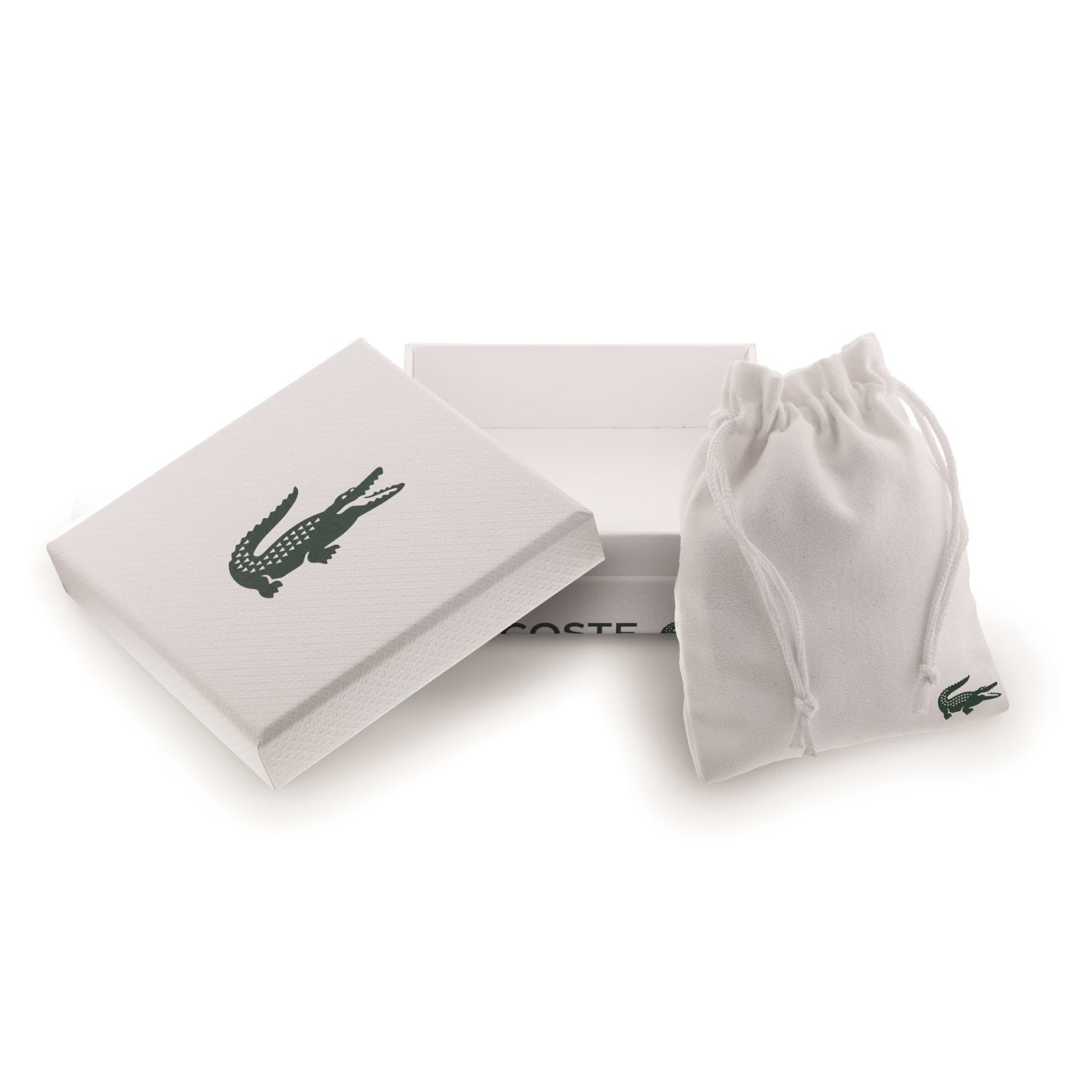 Lacoste Mens Metropole Stainless Steel Metal Link Bracelet