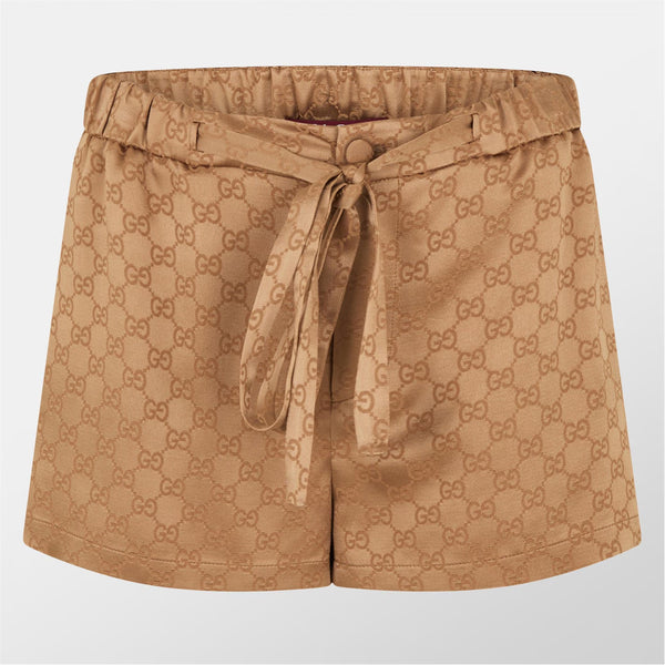 GUCCI GG Silk Shorts