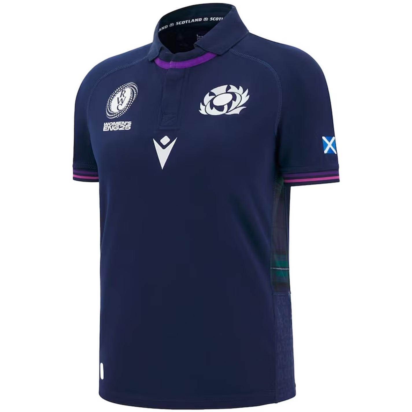 Macron Scottish Rugby World Cup Home Shirt 2025 Womens