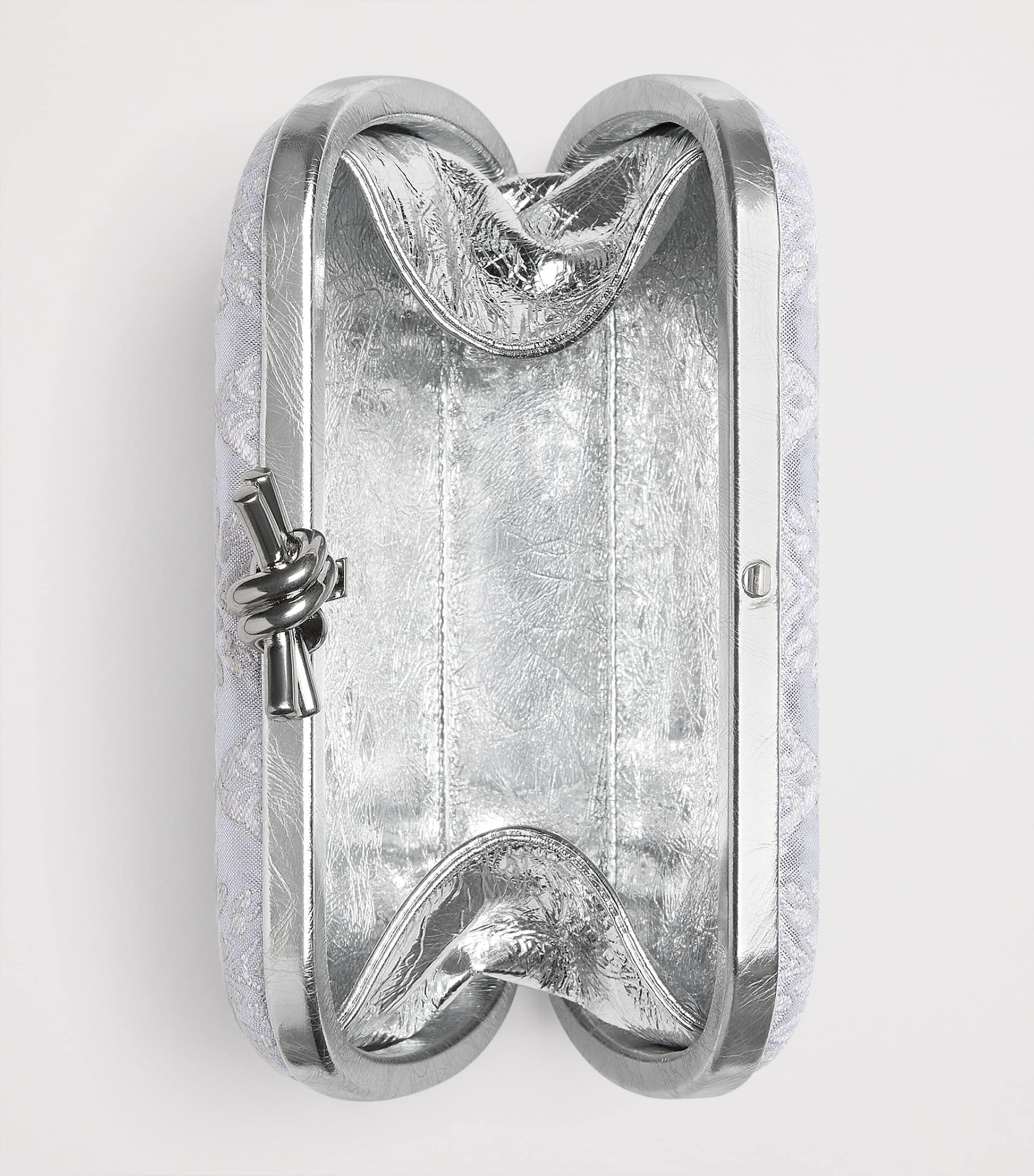 Jacquard Knot Clutch Bag