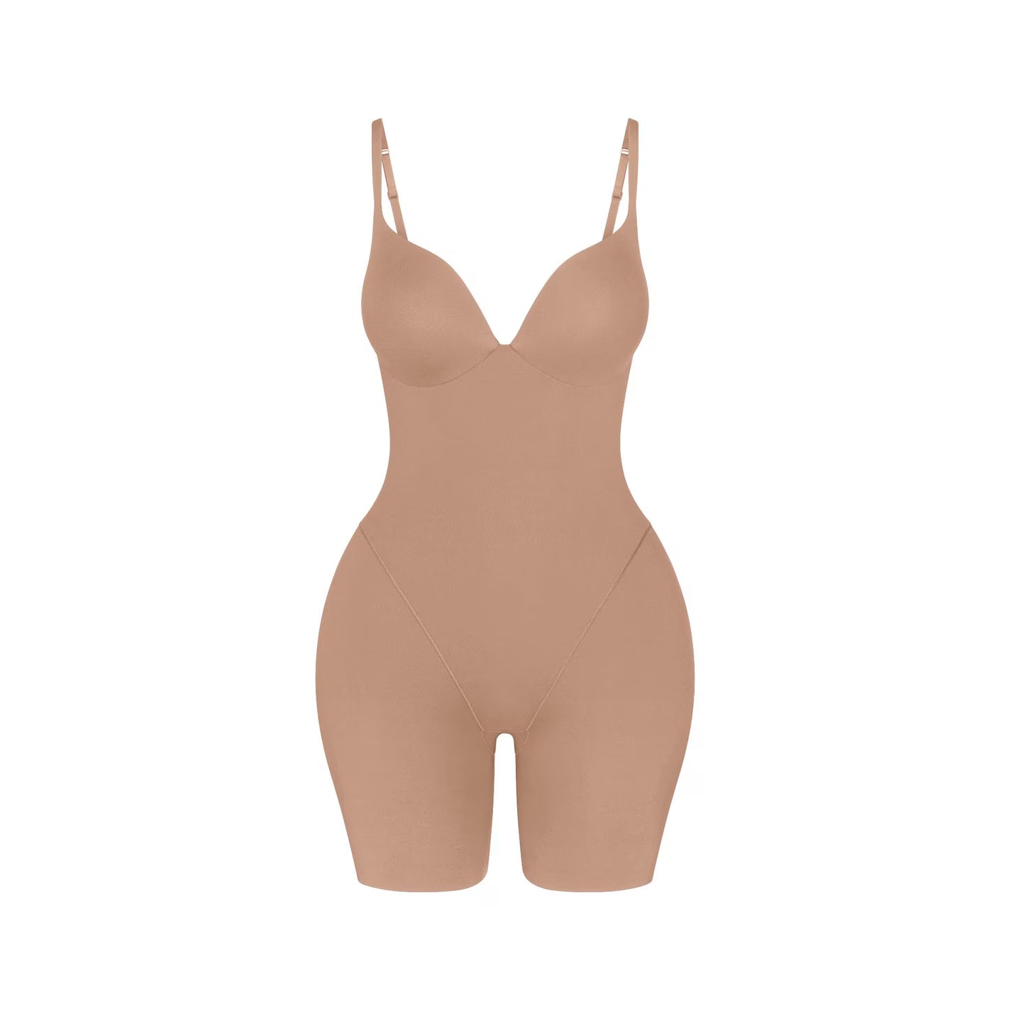 Women’s Ultimate Body Butt and Hip Pad Mid-Thigh Bodysuit
