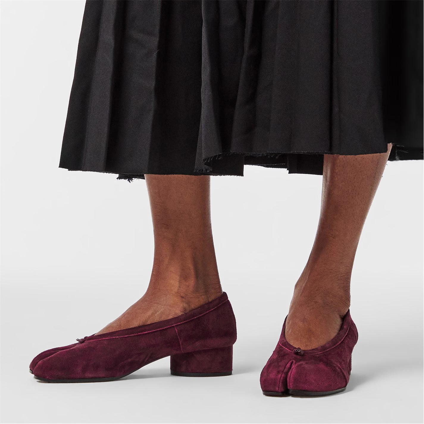 Tabi Ballet Court Heel Pumps