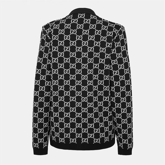 GUCCI GG Reversible Jacquard Cardigan