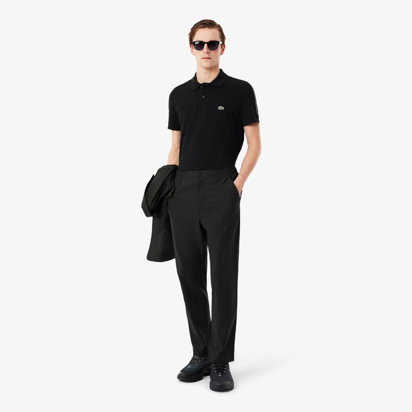 Regular Fit Logo Stripe Polo Shirt