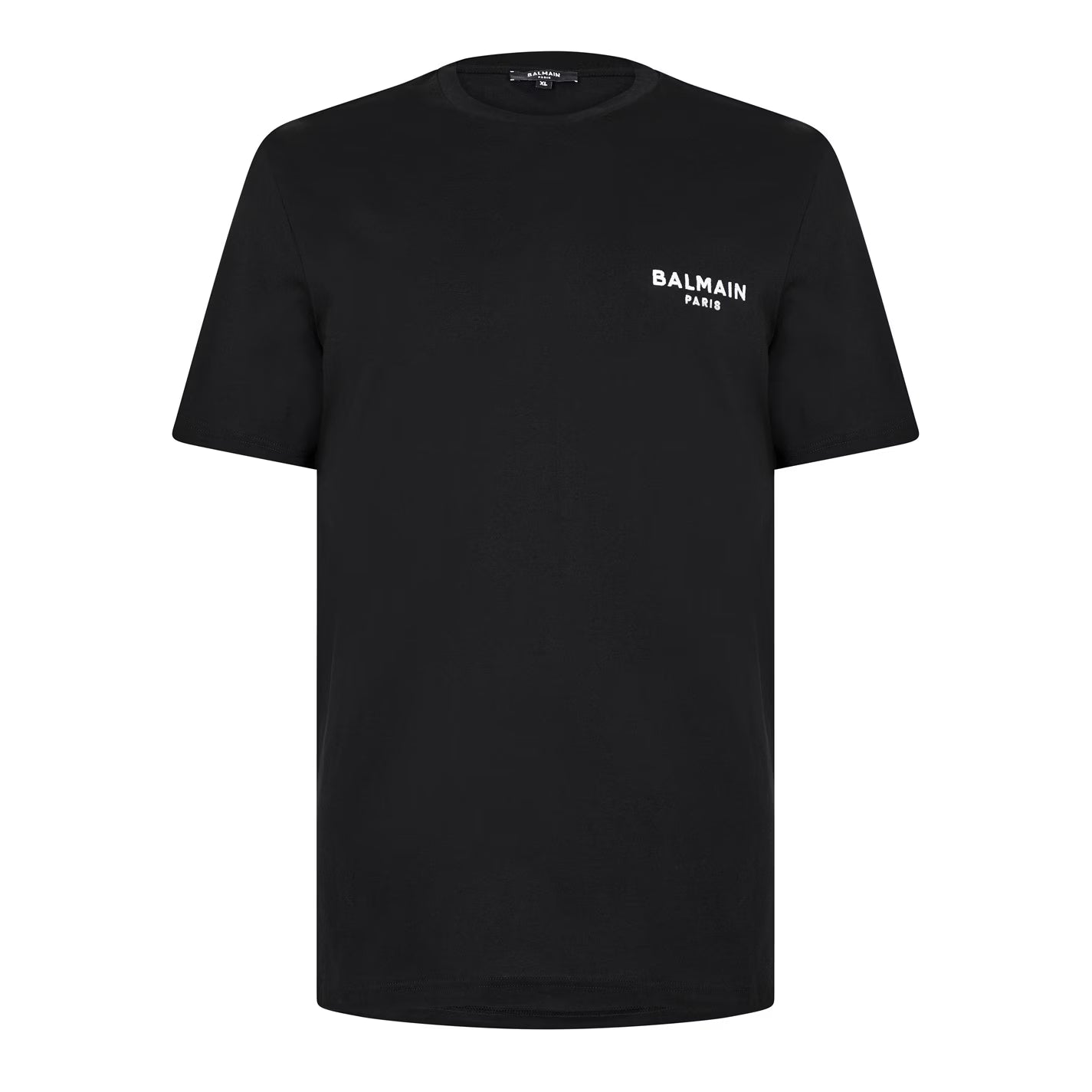 BALMAIN Men's Cotton Chest Logo T-Shirt