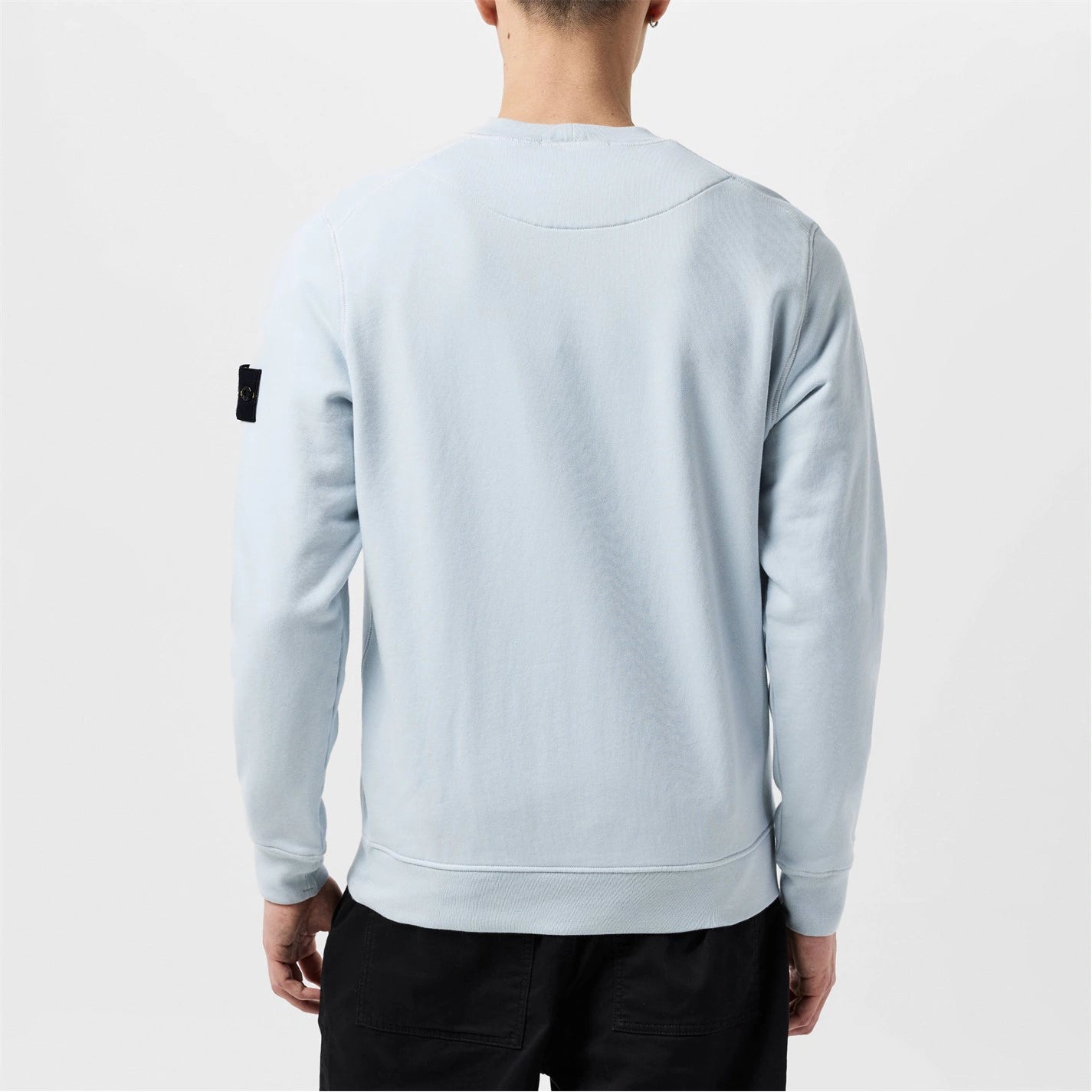 Men's Logo Lightweight Cotton Fleece Jumper