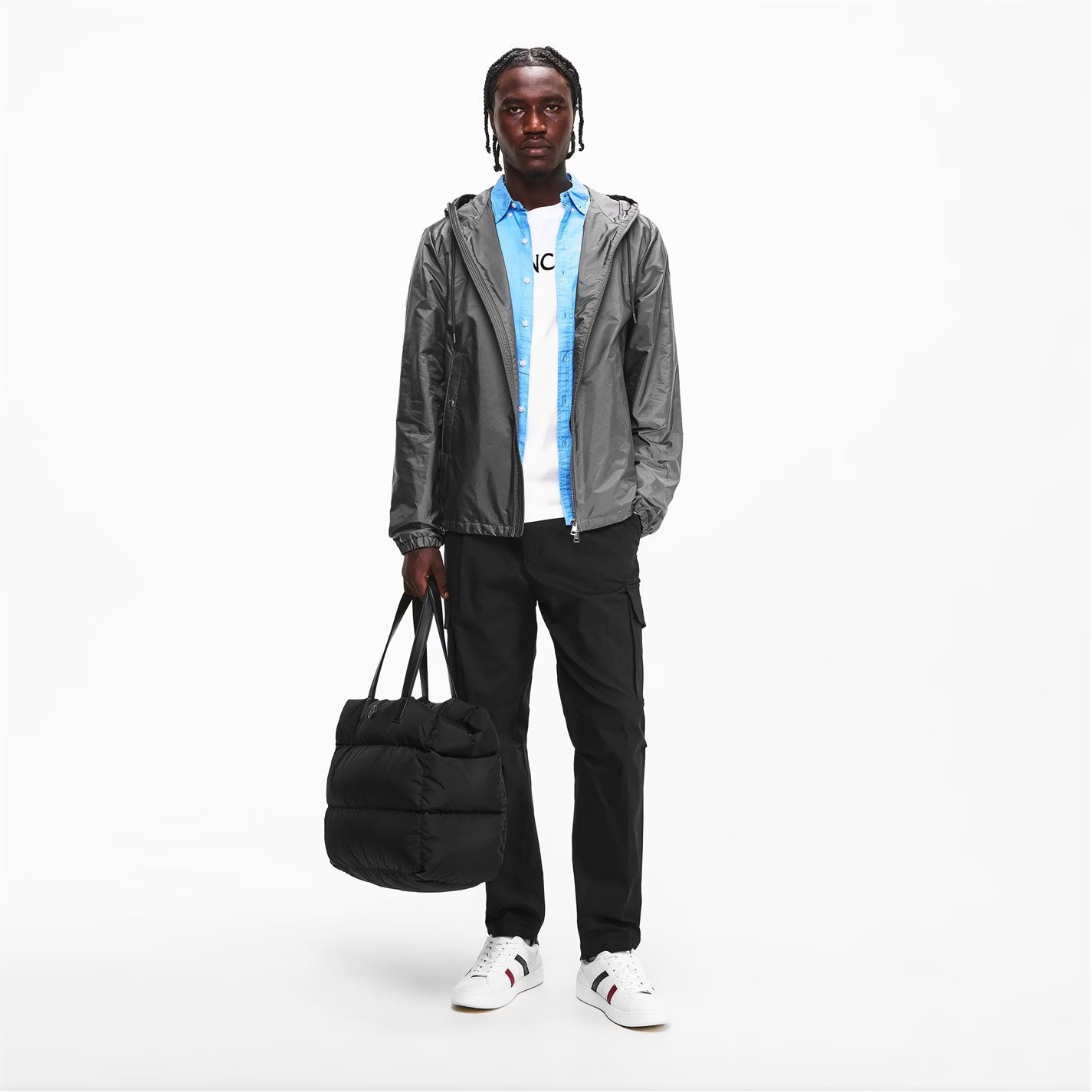 MONCLER Men's Grimpeurs Waterproof DWR Bomber Jacket