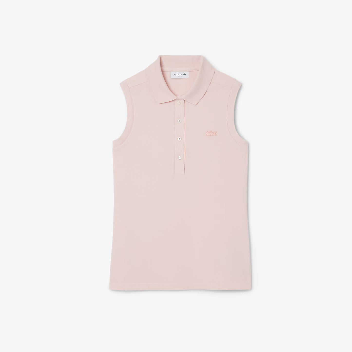 Slim Fit L.12.D Sleeveless Stretch Polo Shirt
