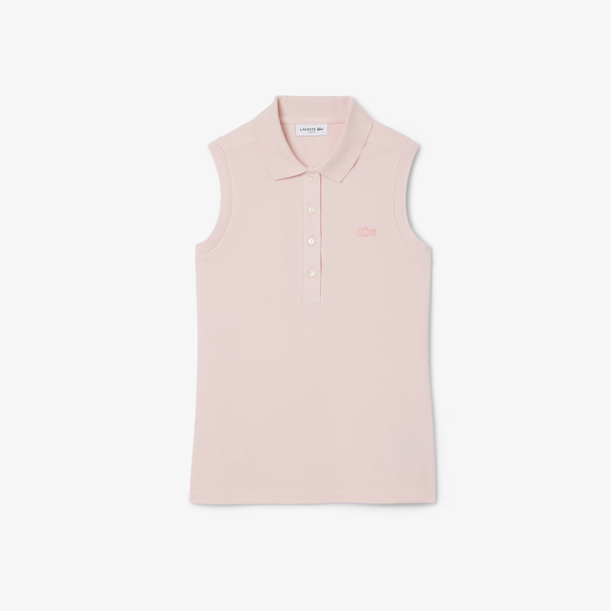 Slim Fit L.12.D Sleeveless Stretch Polo Shirt