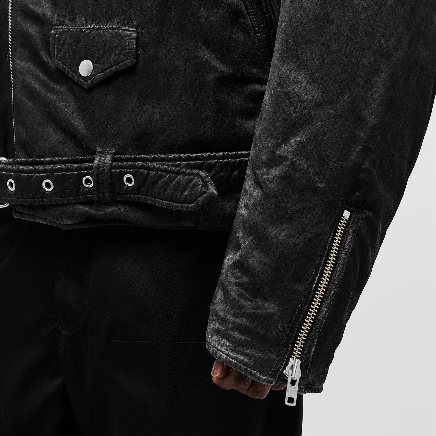 Men's Biker Bomber Jacket