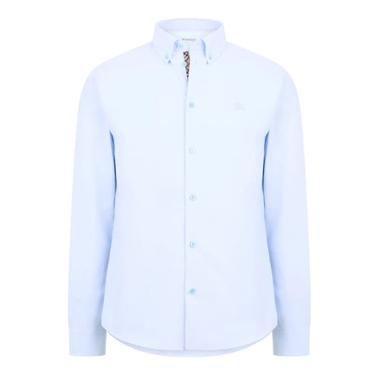 Men's Burb Standric Long Sleeve Plain Shirt