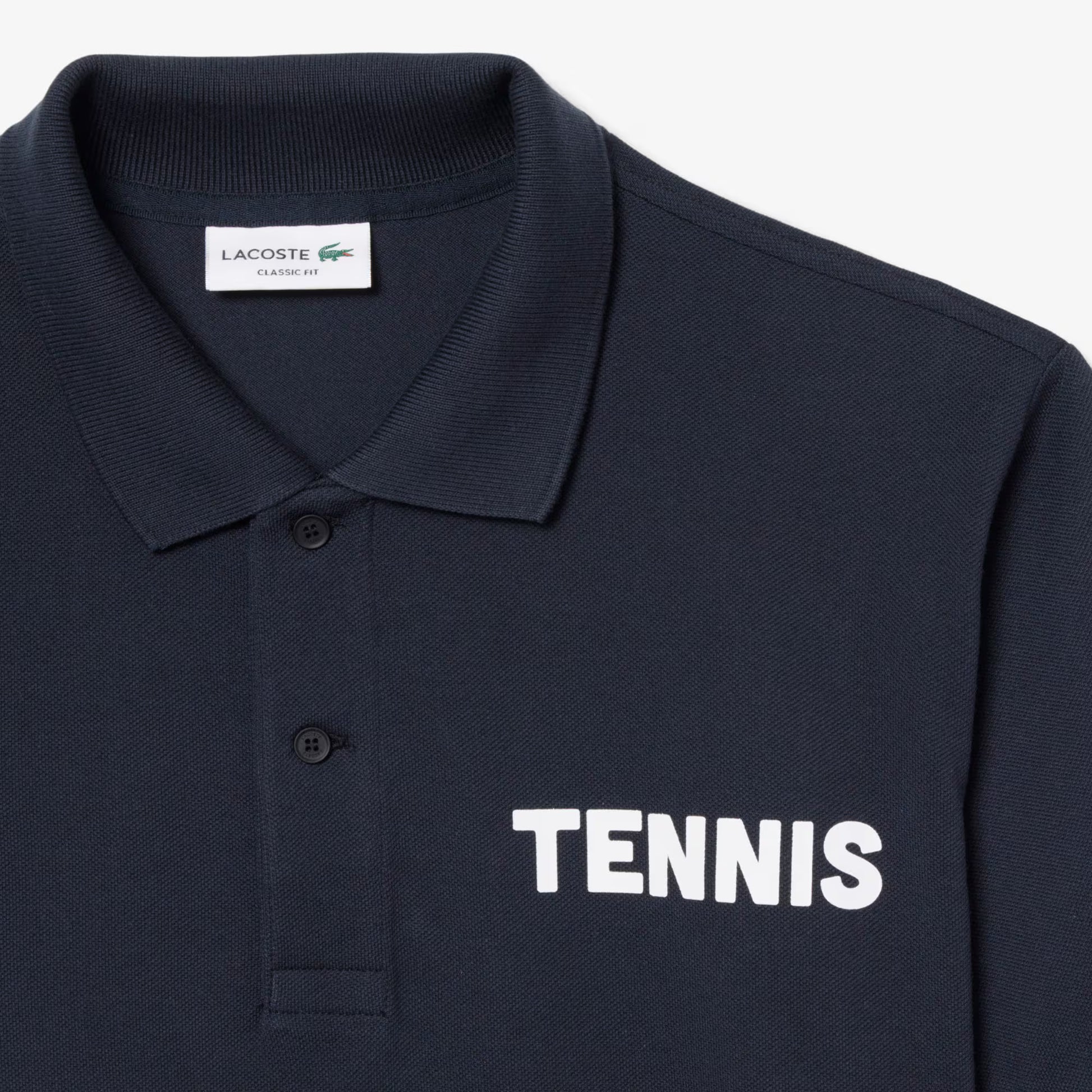 Classic Fit Printed Petit Piqué Polo Shirt