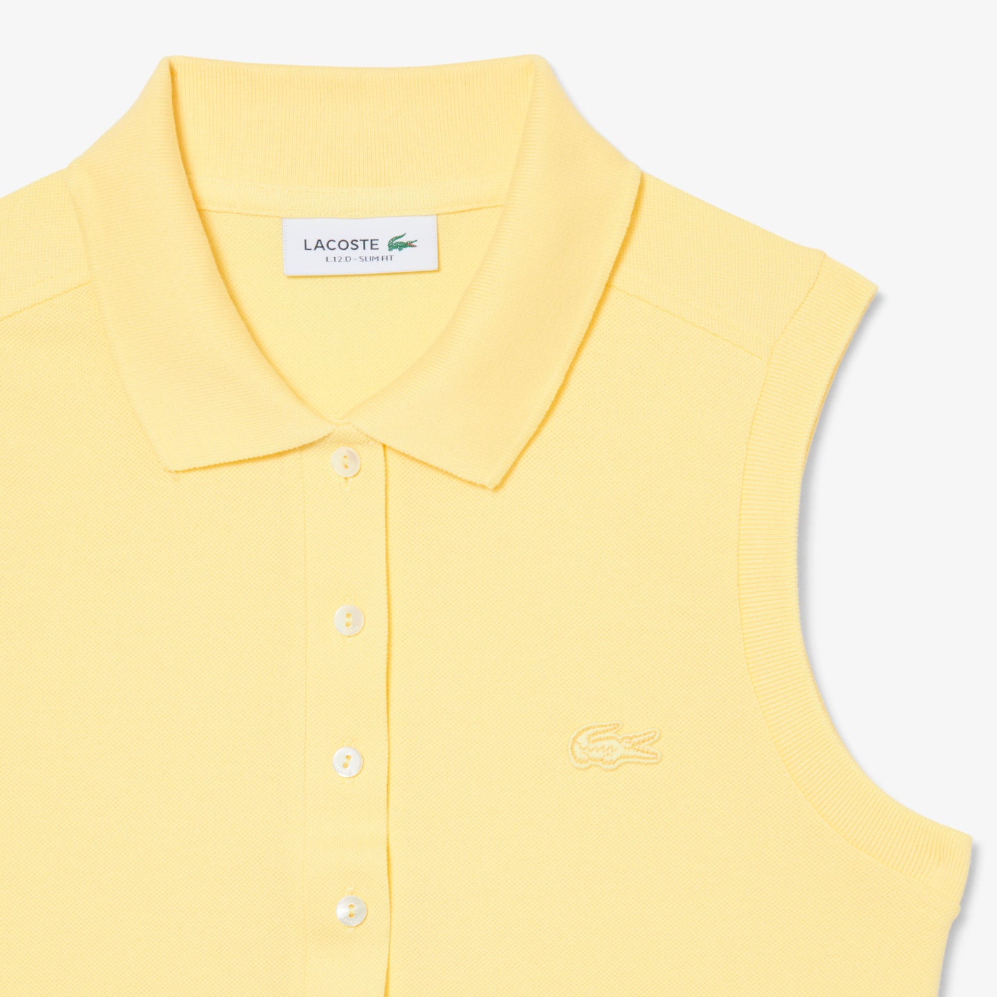 Slim Fit L.12.D Sleeveless Stretch Polo Shirt