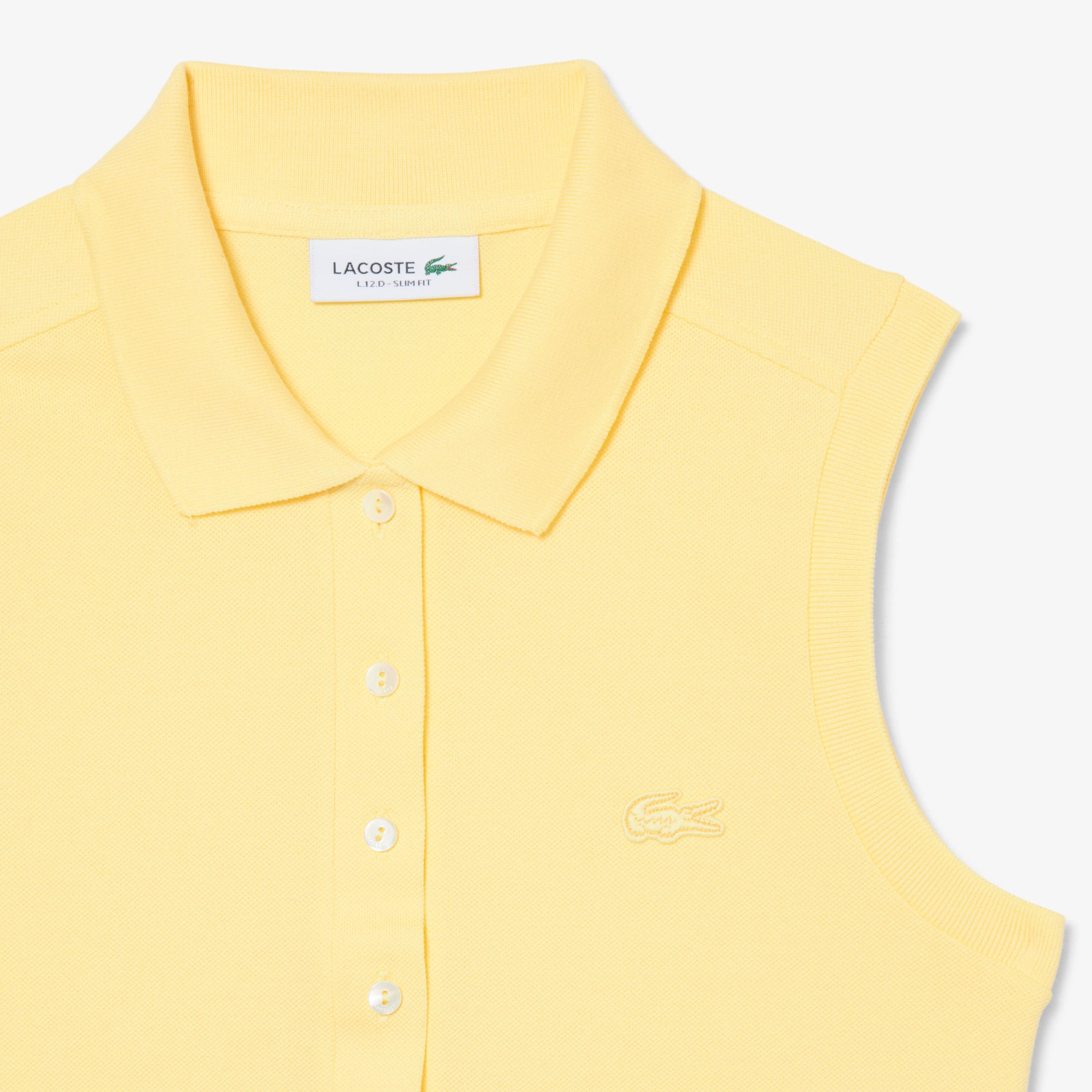 Slim Fit L.12.D Sleeveless Stretch Polo Shirt