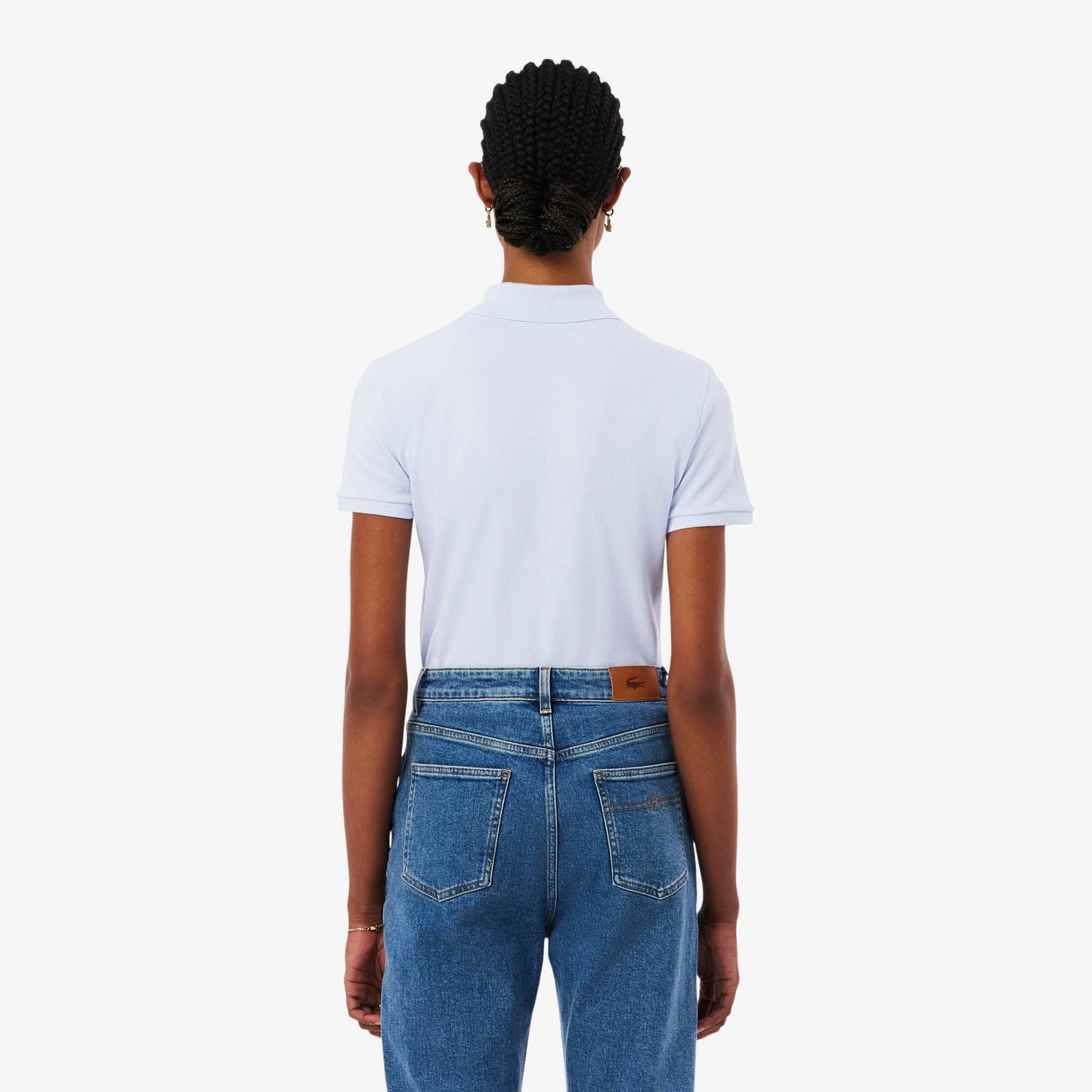 L.12.D Slim Fit Stretch Piqué Polo Shirt
