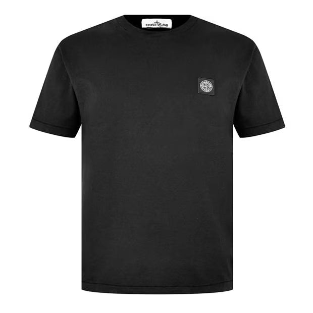 STONE ISLAND Men's Cotton Compass Logo Patch T-Shirt