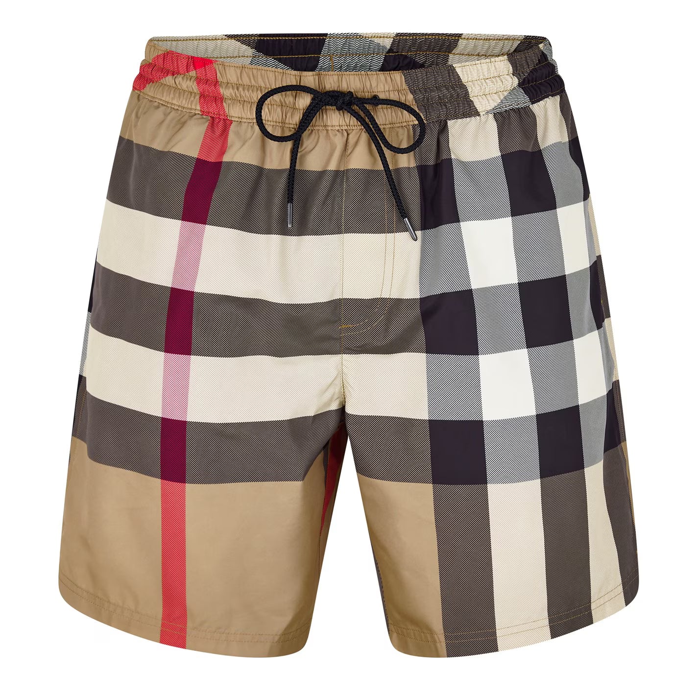 Men's Check Swim Shorts
