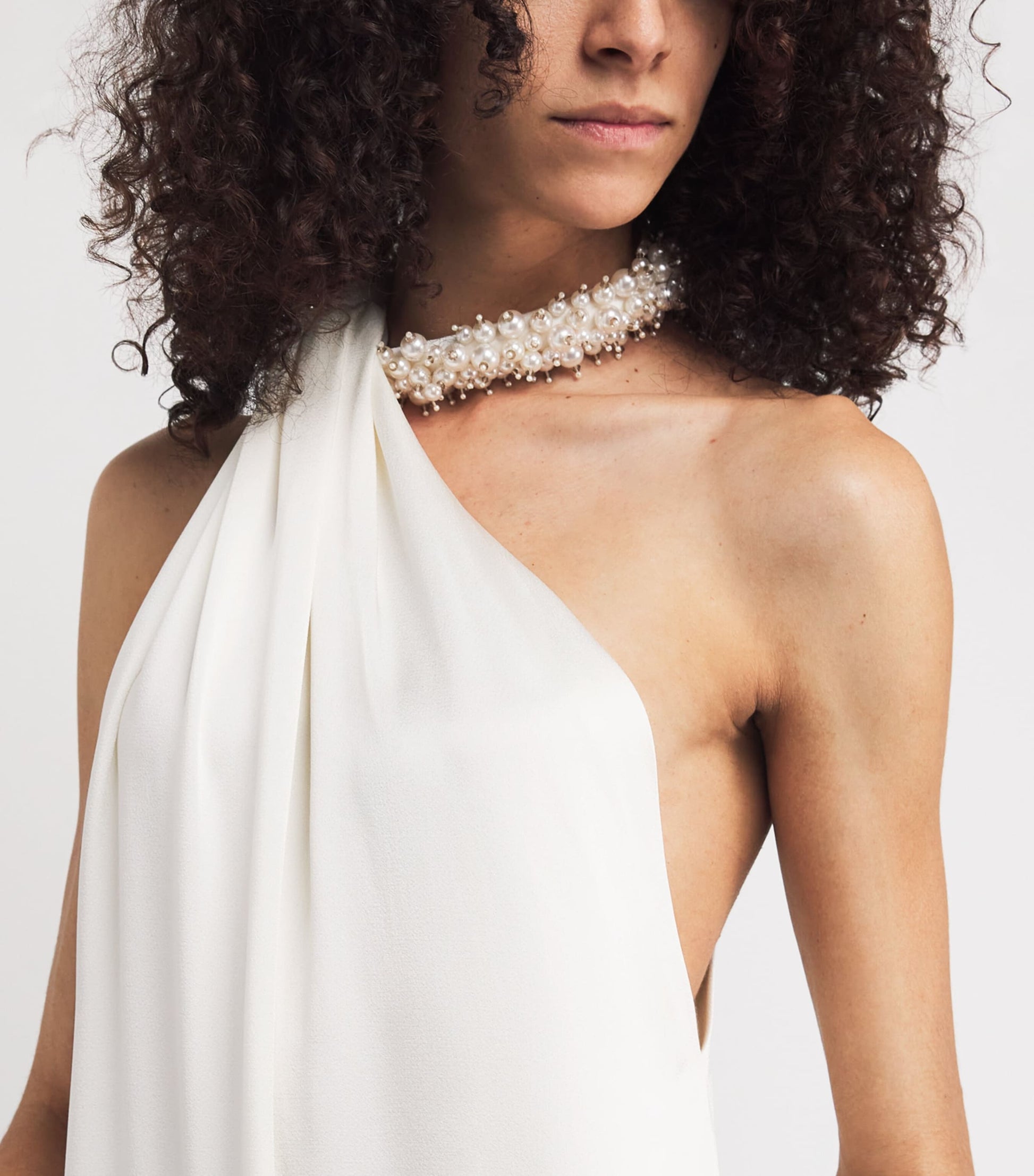 Stella McCartney Satin Embellished Gown