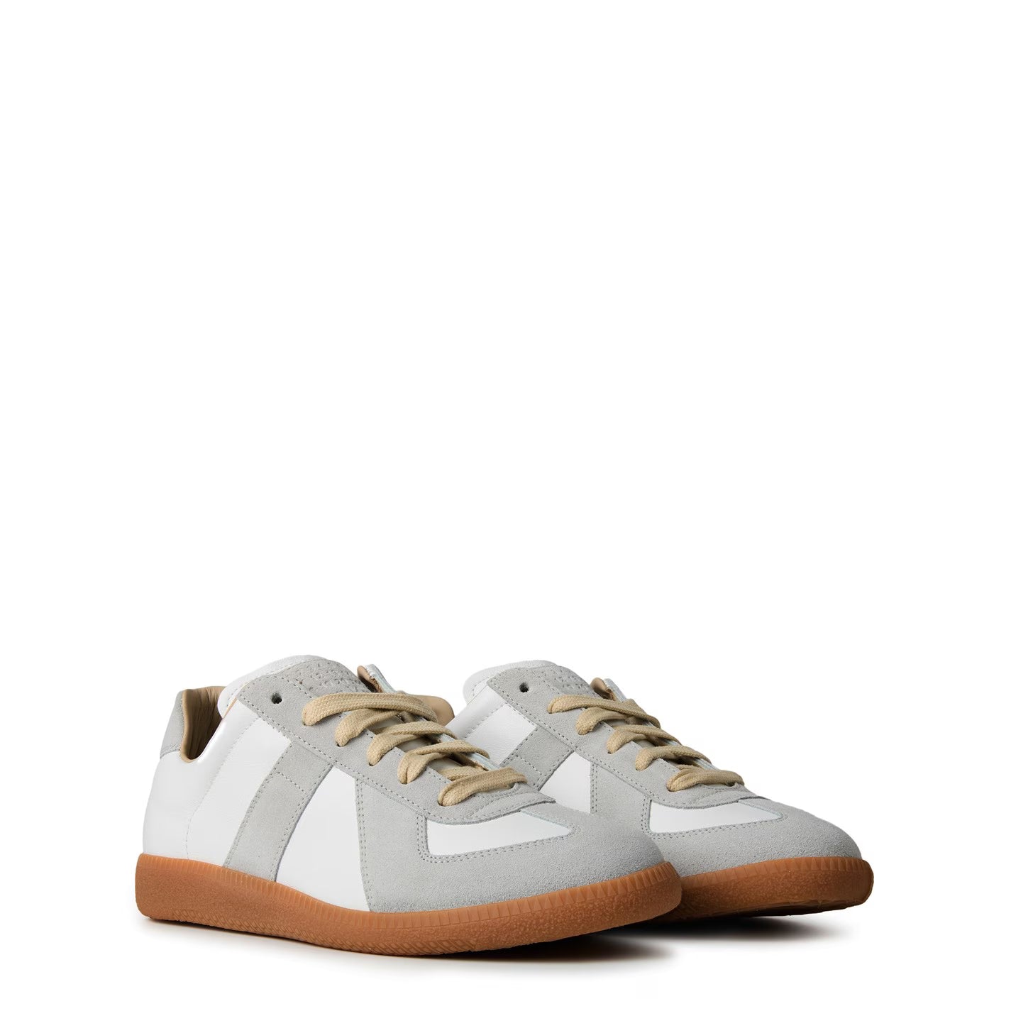 Replica Suede And Leather Sneakers