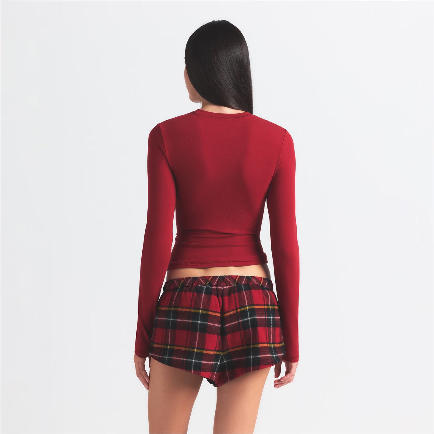 Womens Cotton Jersey Long-Sleeve T-Shirt