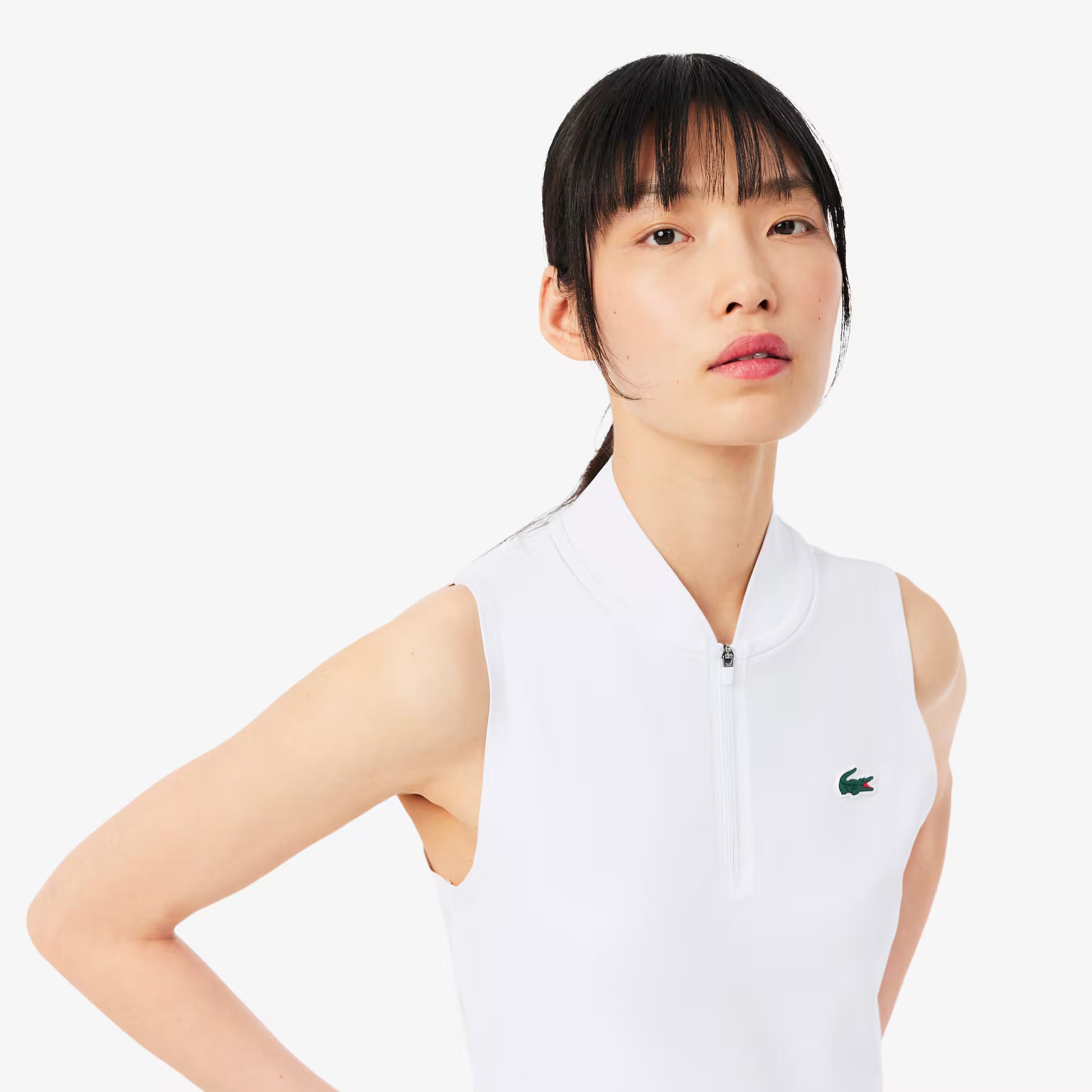 Sleeveless Ultra Dry Stretch Tennis Polo Shirt