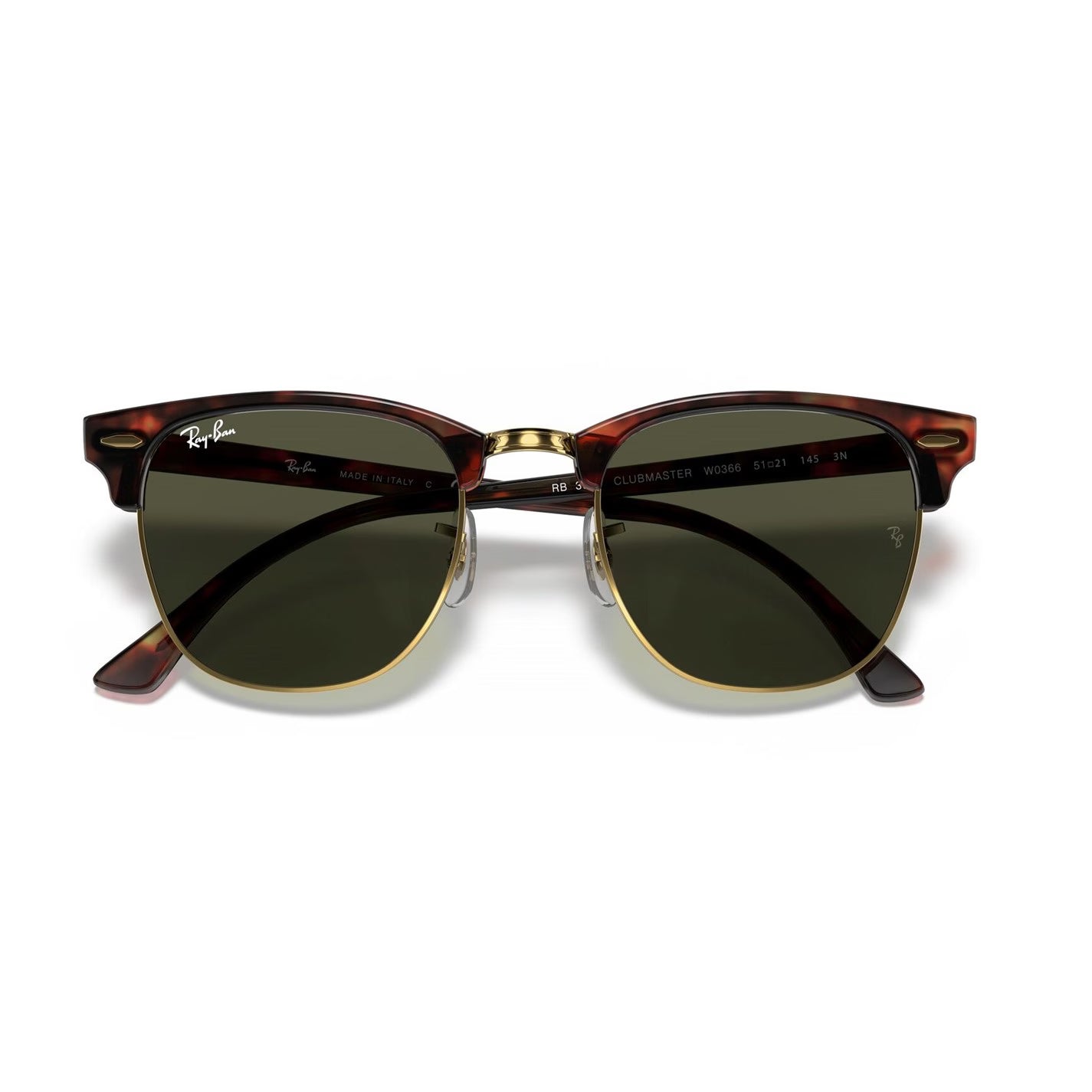Men's Ray-Ban Metal Clubmaster Sunglasses