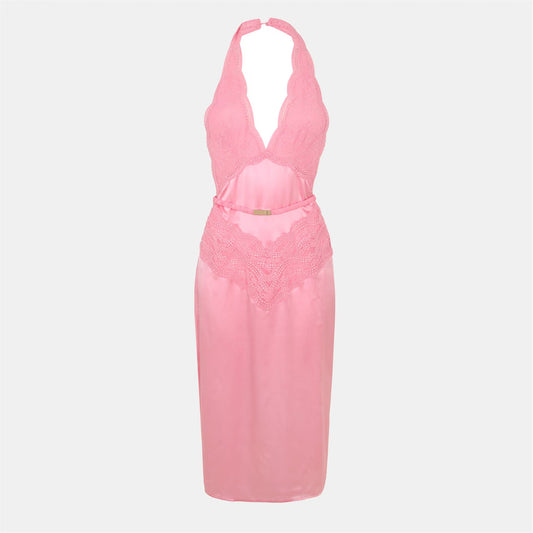 GUCCI Women's Silk Structured Maxi Dress