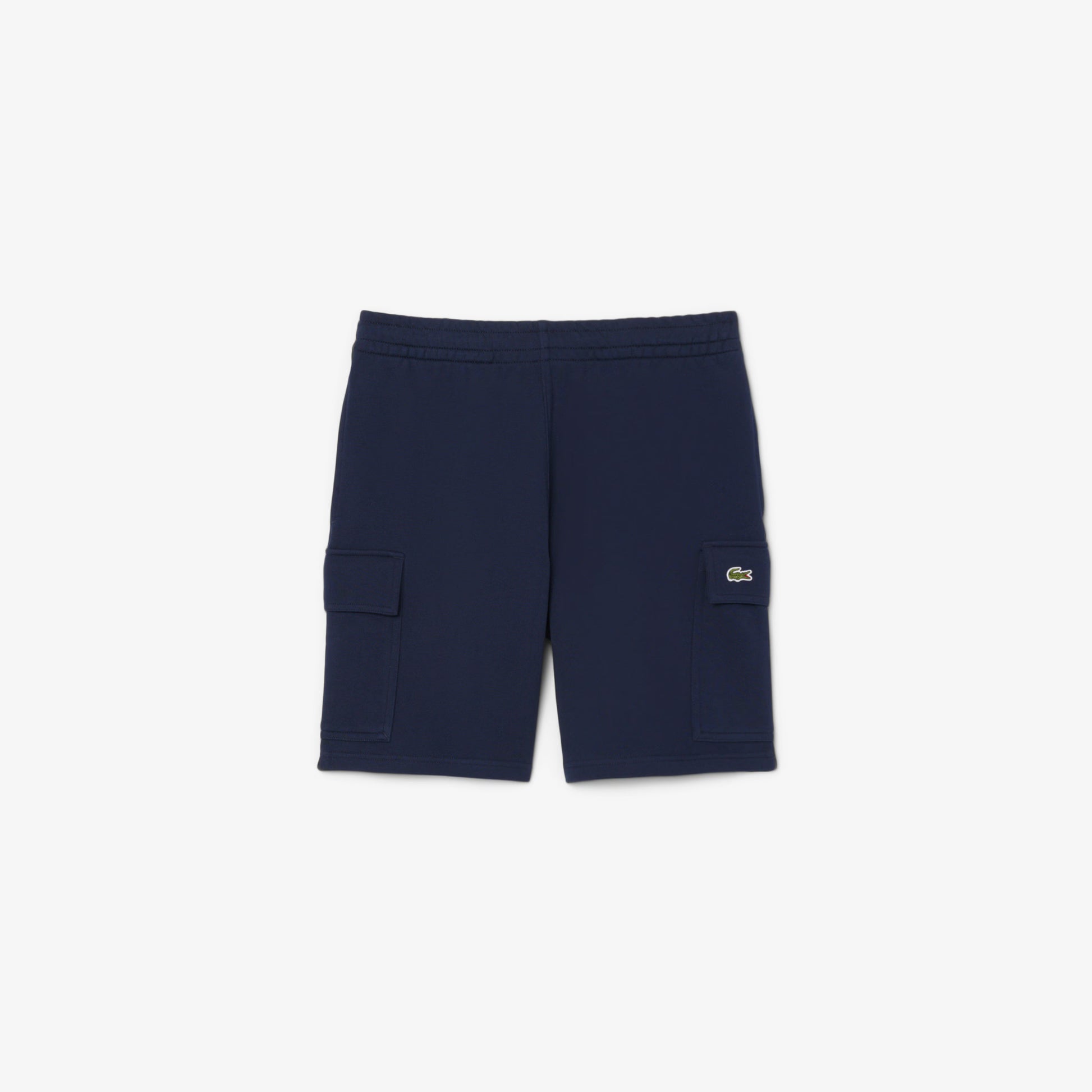 Cotton Fleece Cargo Shorts
