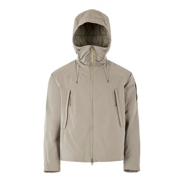 CP COMPANY Men's Pro-Tek PrimaLoft Silver Insulation Padded Hooded Softshell Jacket