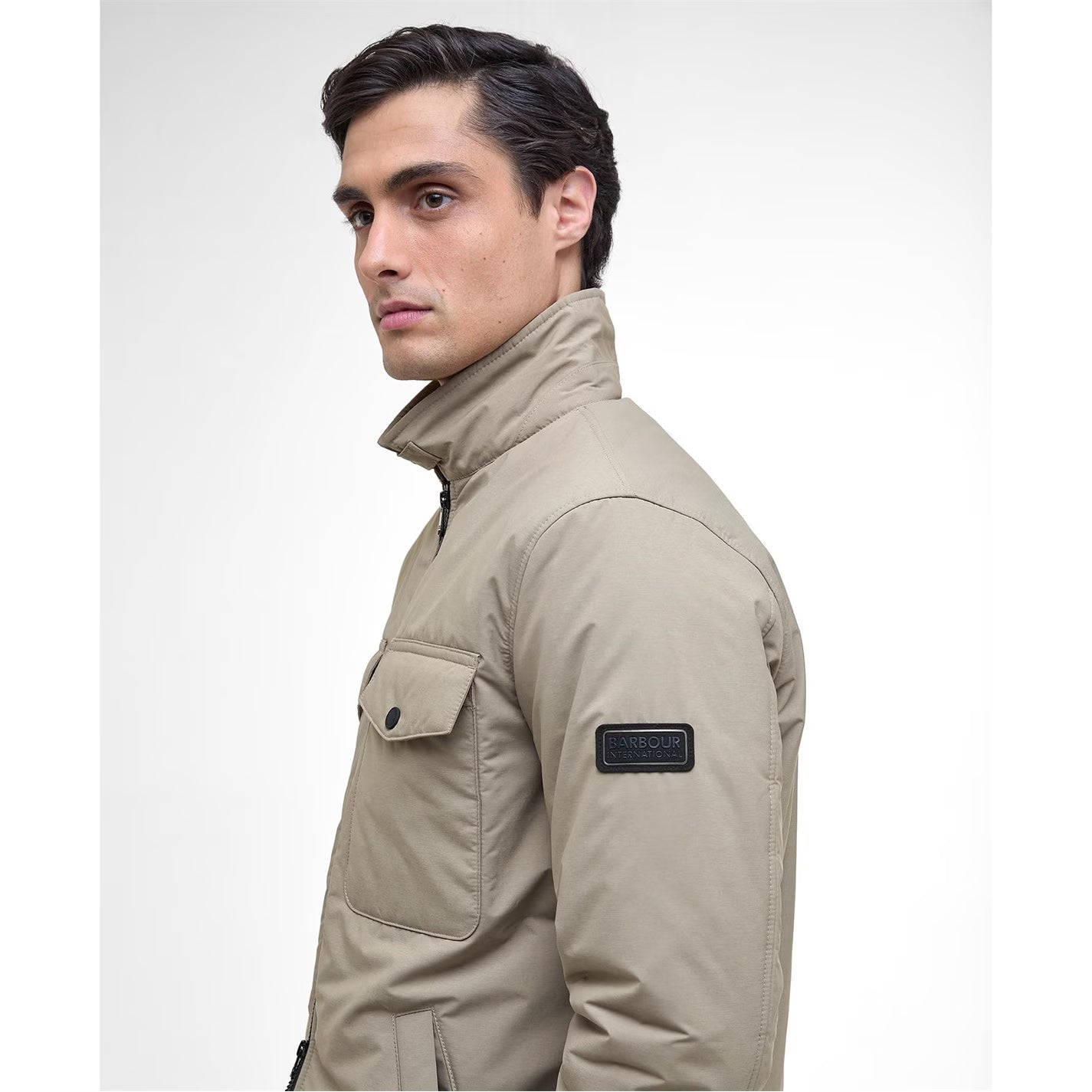 Men's Distill Quilted Long Sleeve Overshirt