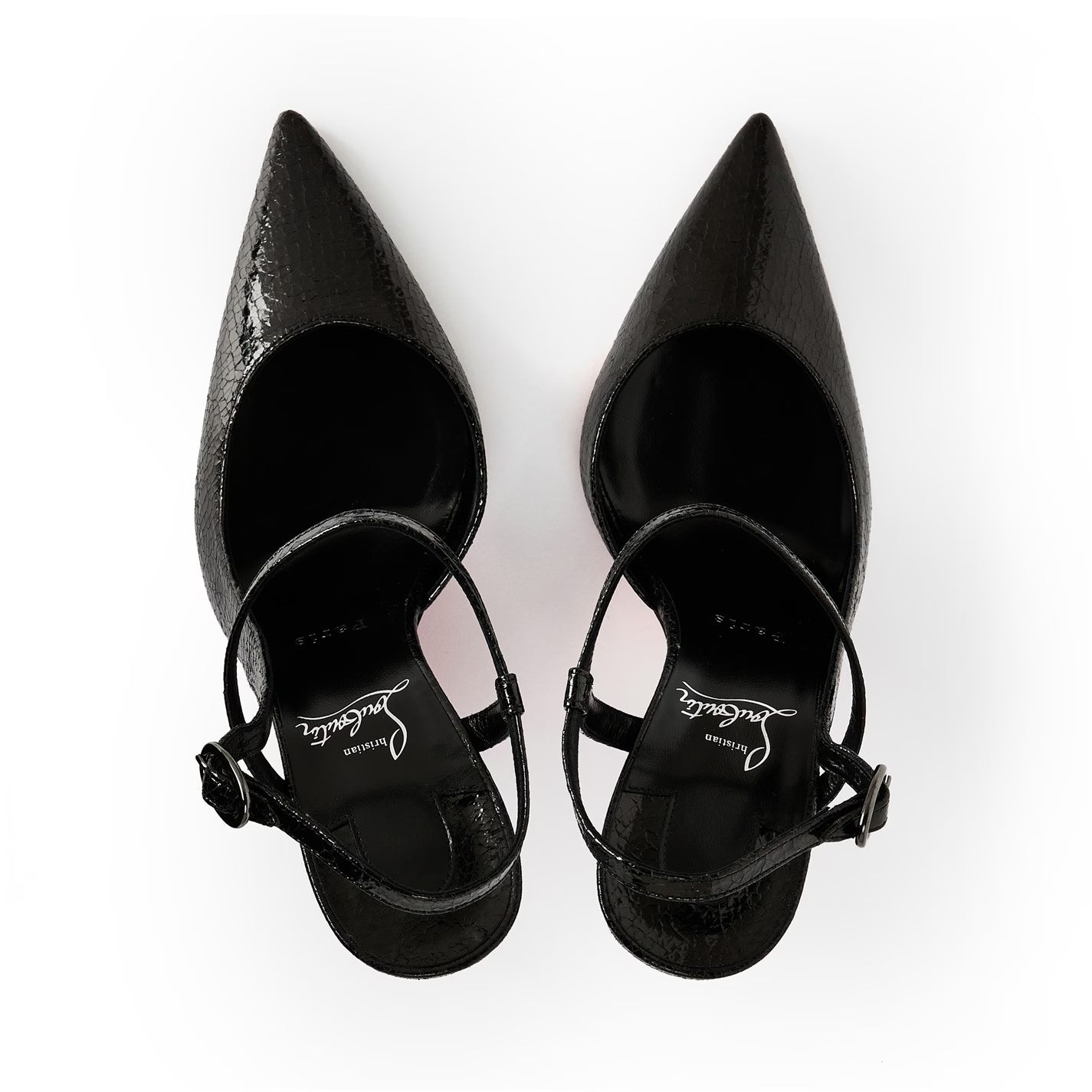 Jenlove 100mm Leather Heeled Pumps