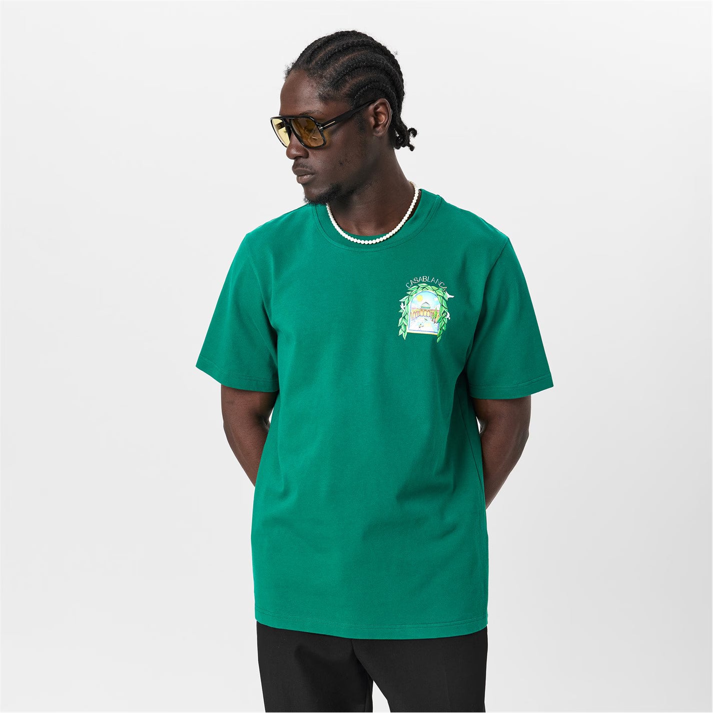 Men's Graphic Cotton L'Arche Tennis Club T-Shirt