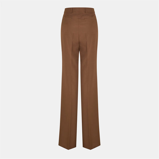 GUCCI Women's High Rise Wide Leg Trousers