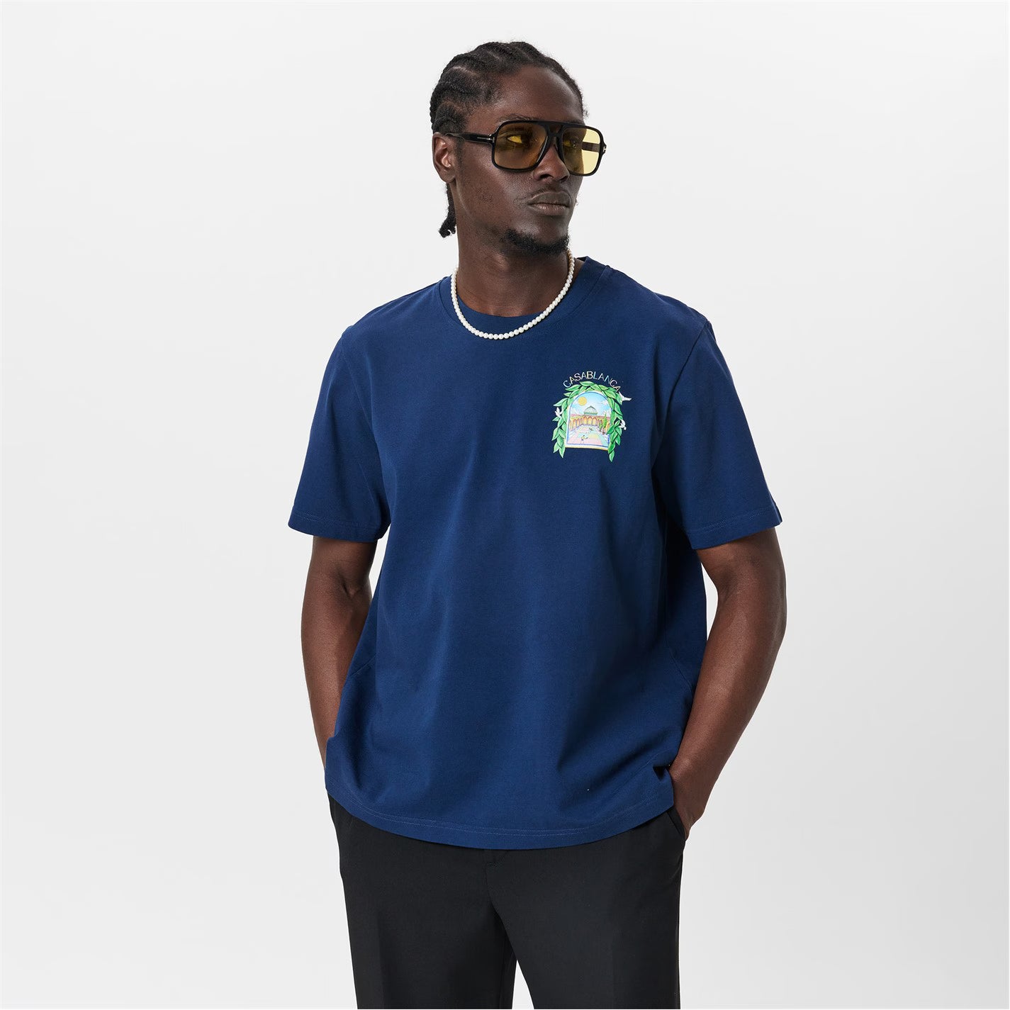 Men's Graphic Cotton L'Arche Tennis Club T-Shirt