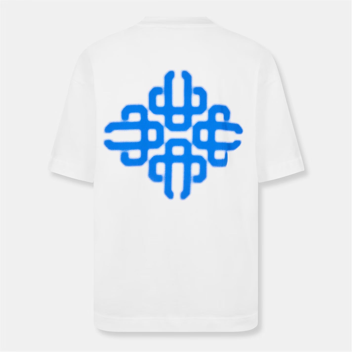 Mens Blurred Graphic Emblem T-Shirt