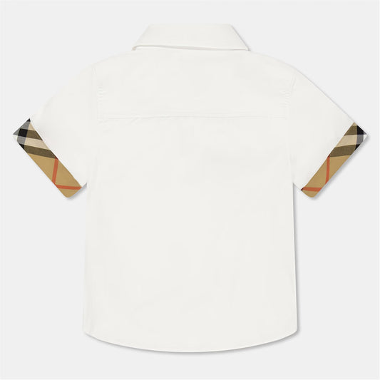 Kids' Burb Logo Oxford Short Sleeve Shirt