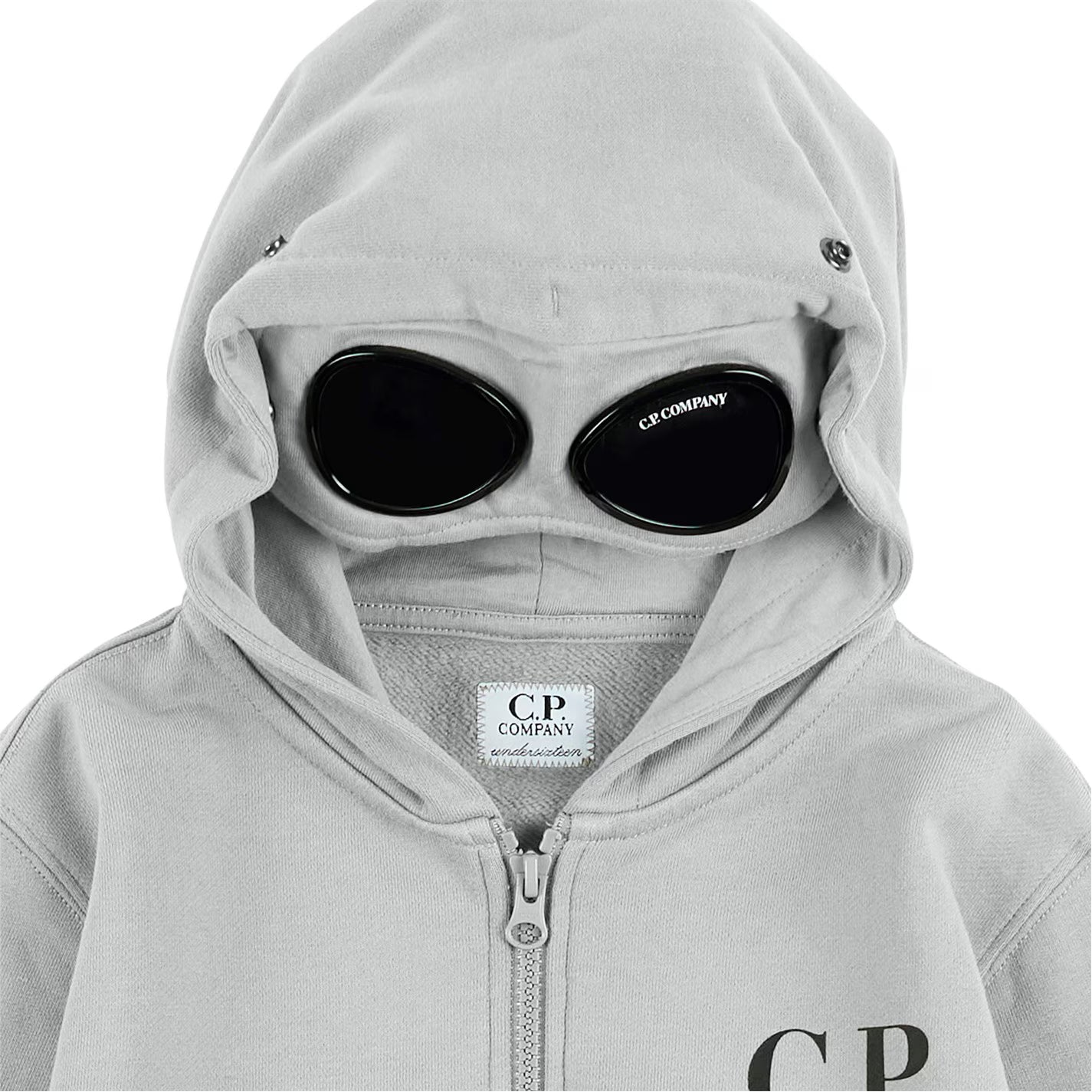 CP COMPANY Boys' Goggle Full-Zip Hoodie