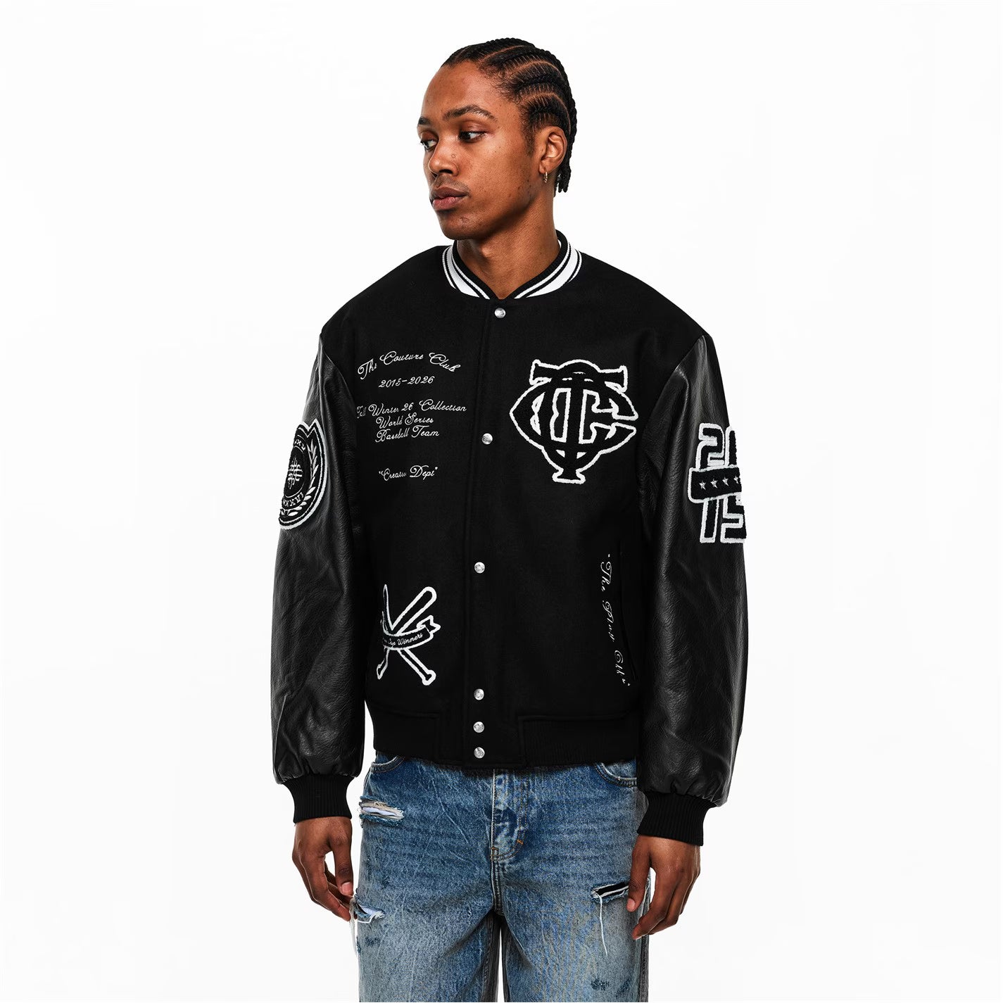 THE COUTURE CLUB Couture Varsity Jckt Sn62