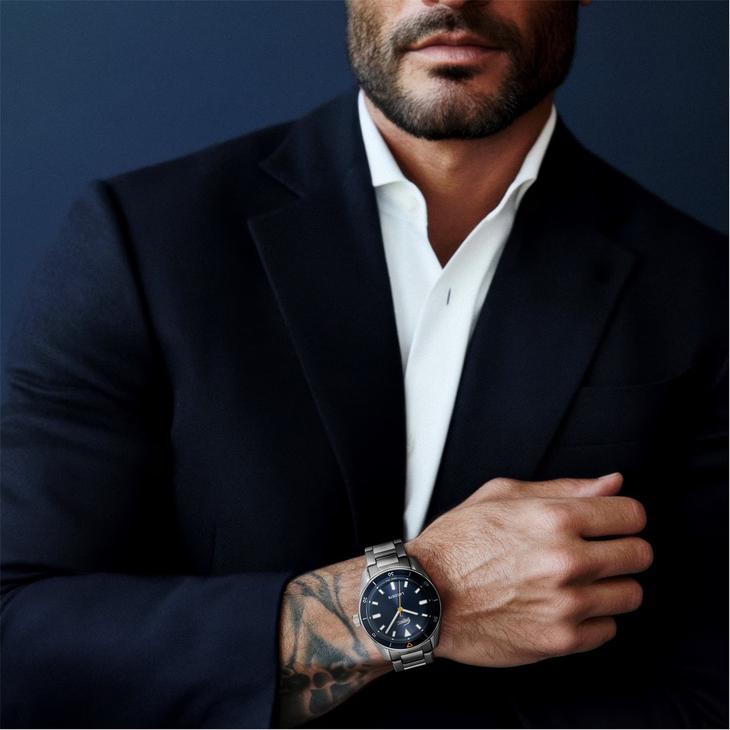 Lacoste Watches Mens Boston 39mm 3 Hands Watch