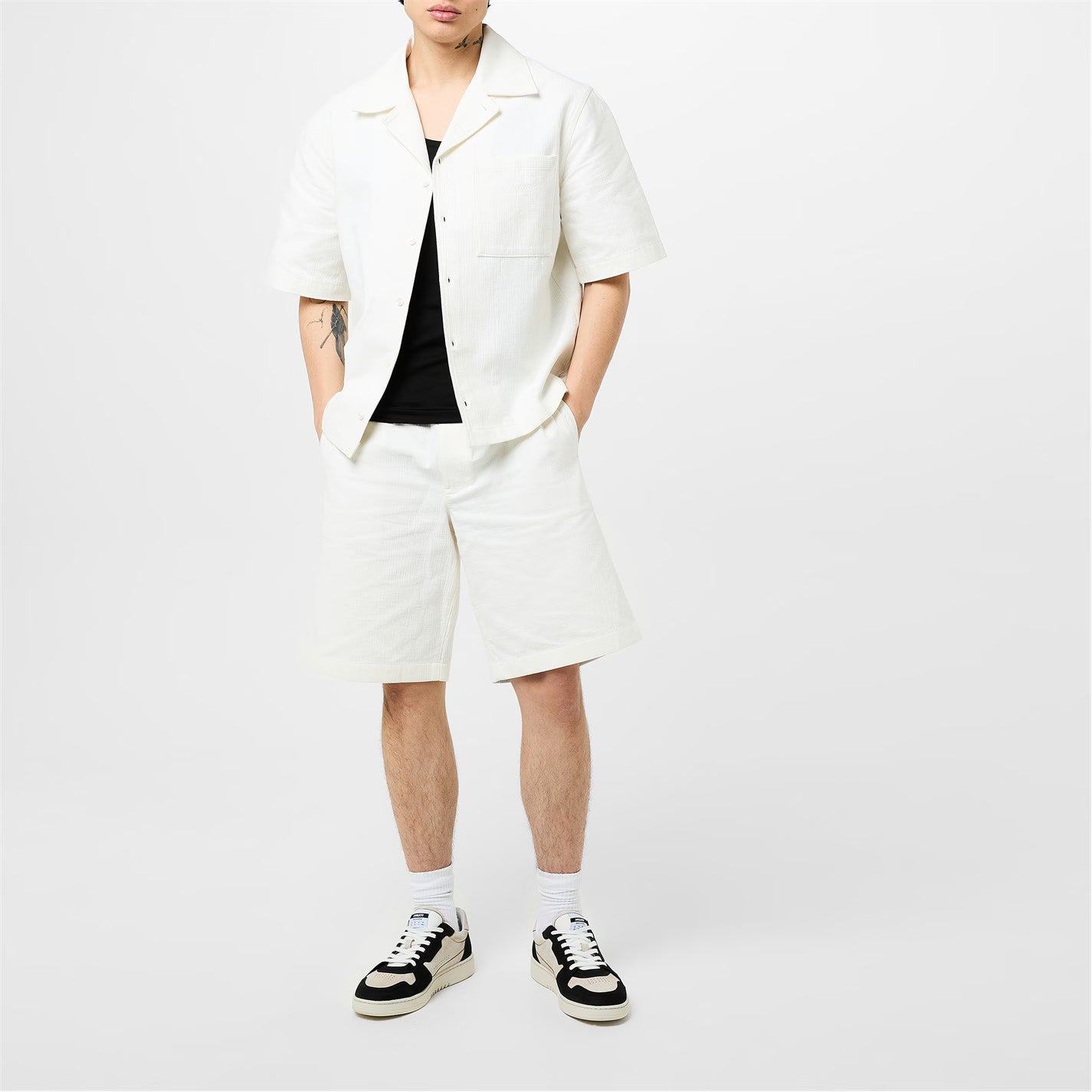 Men's Dice Low Leather Trainers